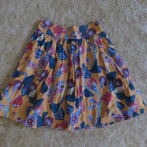 Anthro Nathalie Lete Paris Hamatreya Bird Skirt 6